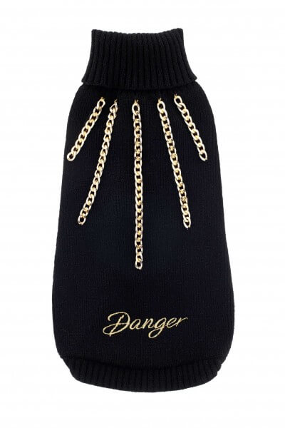 FB DANGER Sweater schwarz