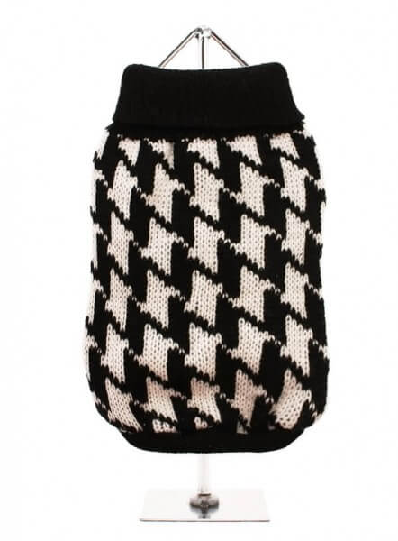 UP HOUNDSTOOTH Pullover