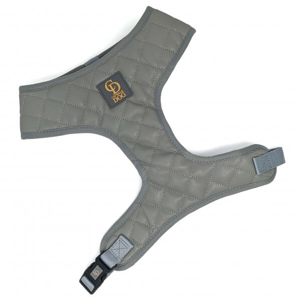 CD Paris Quilted Harness Geschirr GRAU