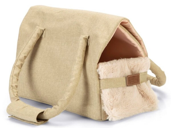 KA WANZA Hundetasche BEIGE